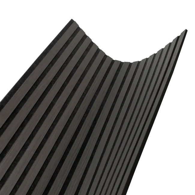 Trepanel Lite® Flexible Noir Black Acoustic Wood Wall Panels