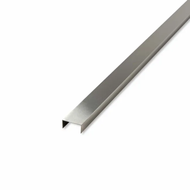 Trepanel® Stainless Steel Brushed Silver Decorative Acoustic Slat Cover