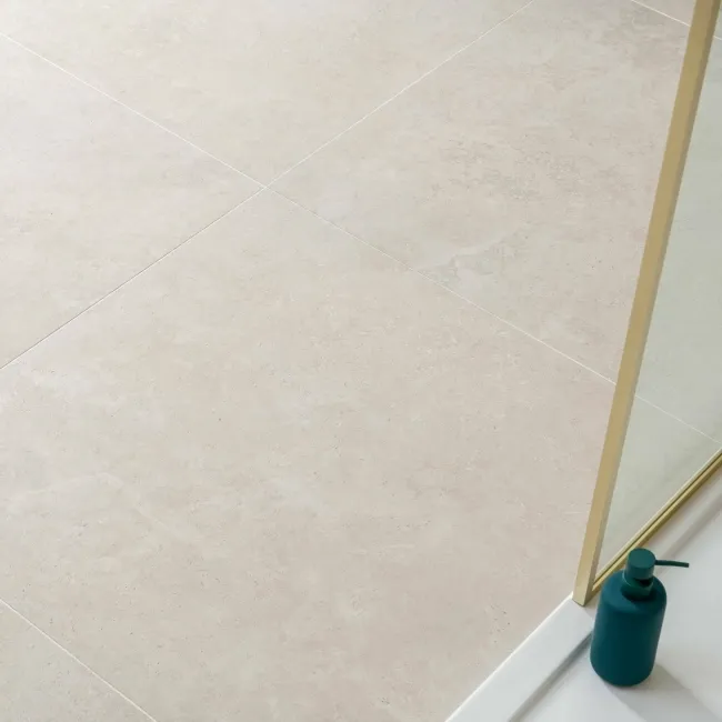 Vesta Cream Matt Travertine Effect Wall and Floor Tiles