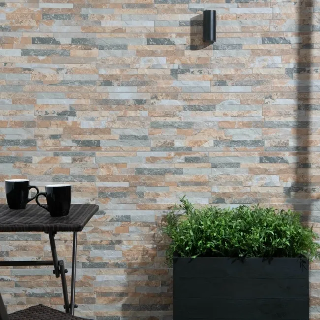 Vesuvius Light Rustic Split Face Effect Tiles