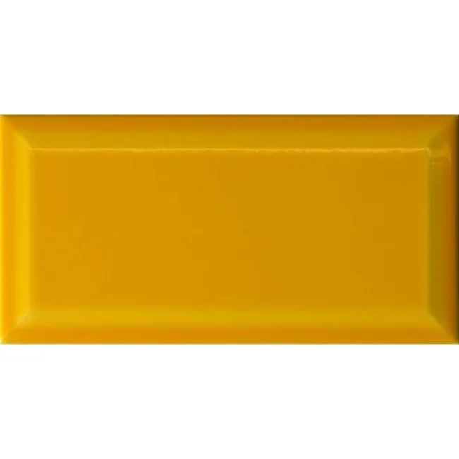 Victorian Yellow Gloss Mango Metro Wall Tiles