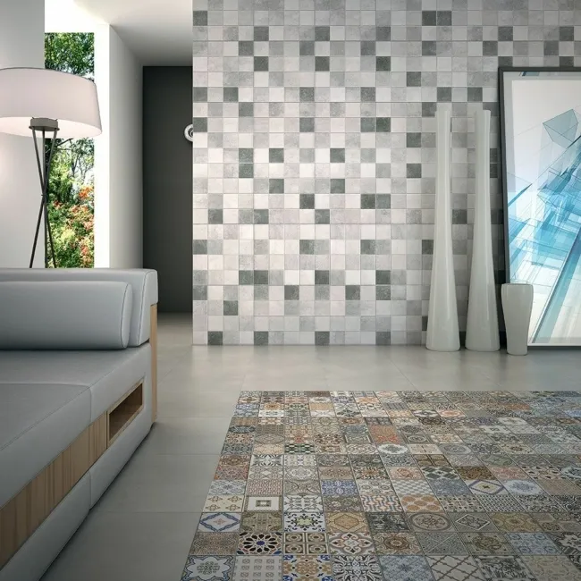 Meknes Maalem Decor Matt Pattern Tiles