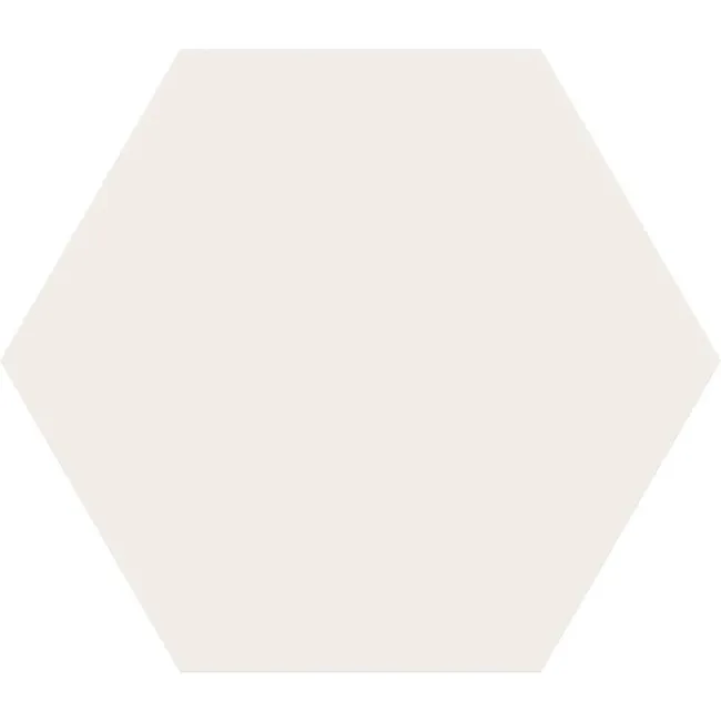Aspect White Hexagon Tiles