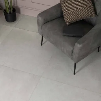 Carbon Chalk Concrete Effect Tiles