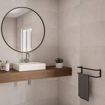 Hadlow Silver Matt Slate Effect Wall And Floor Tiles