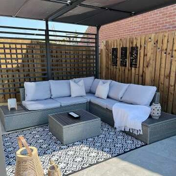 Clifton Grey Stone Effect 20mm Porcelain Paving Slabs