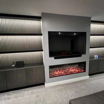 Trepanel® Noir Black Acoustic Wood Wall Panels