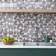 Ligo Glass Mocha Triangle Mosaic Tiles