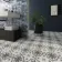Zara Blue Porcelain Matt Patterned Floor Tiles