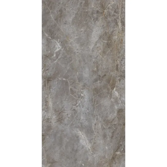 Amazonas Grey Polished Marble Effect Wall and Floor Tiles 1200x600 