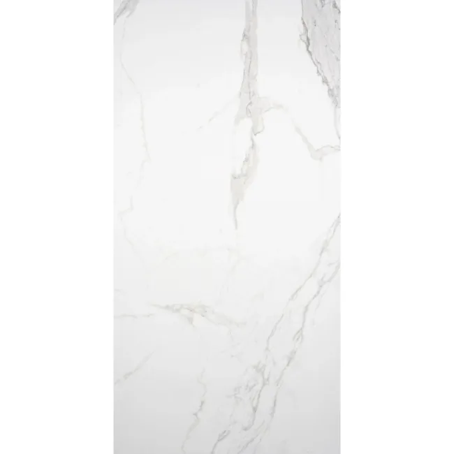 Cappella White Polished Marble Effect 1200x600 Wall and Floor Tiles