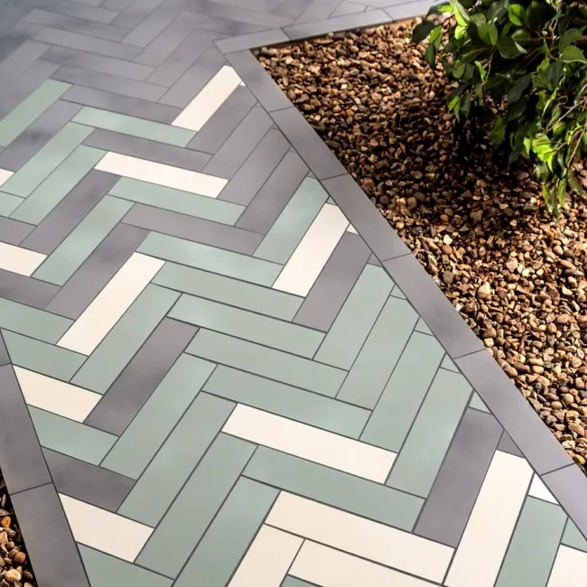 Chatham Dark Grey Matt Brick Wall and Floor Tiles