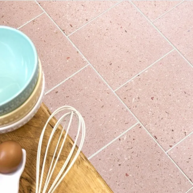 Dollymixx Plum Blush Terrazzo Effect Tiles