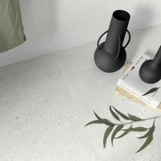 Dover White Matt Porcelain Stone Effect Wall And Floor Tiles