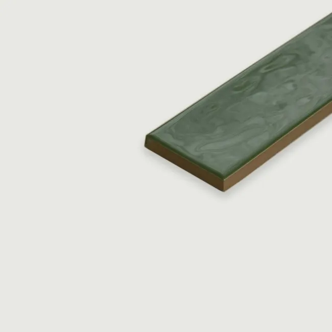Hamlet Green Gloss Brick Wall and Floor Tiles