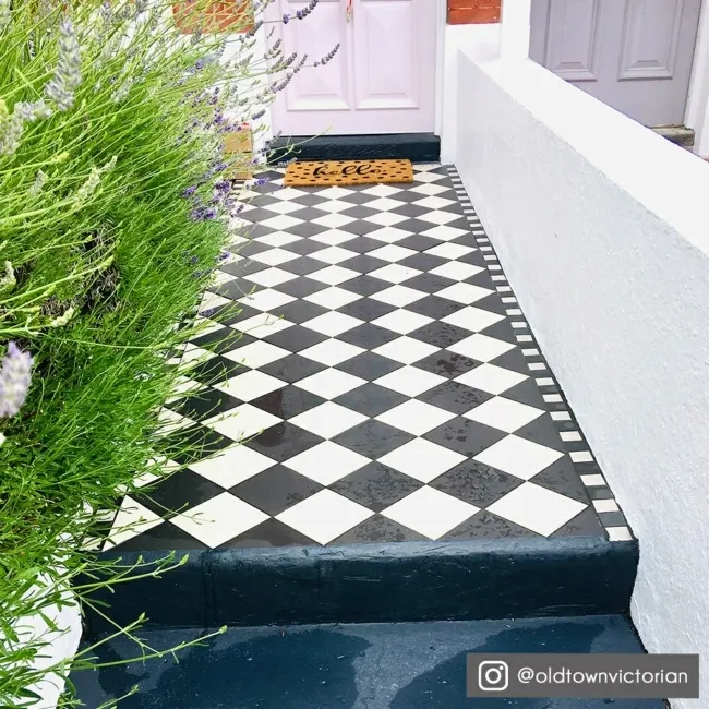 Cava Victorian Bone White Floor Tiles