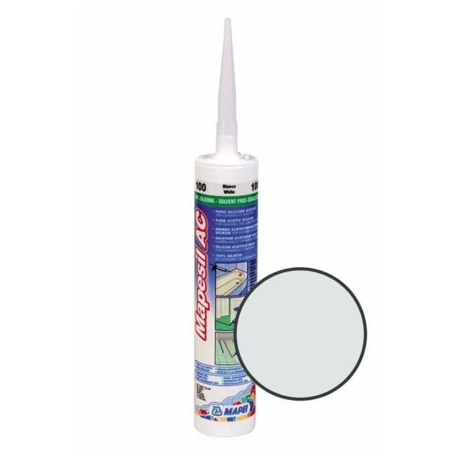 Mapesil AC 111 Silver Grey Silicone Sealant