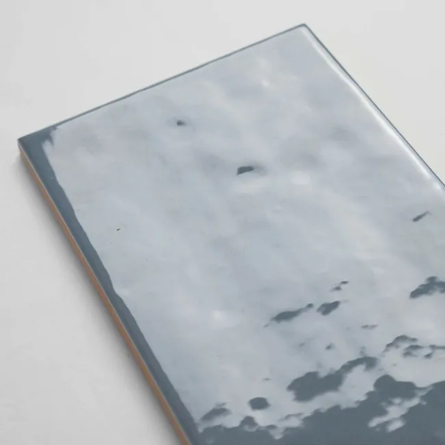 Rustic Teal Blue Gloss Metro Wall Tiles