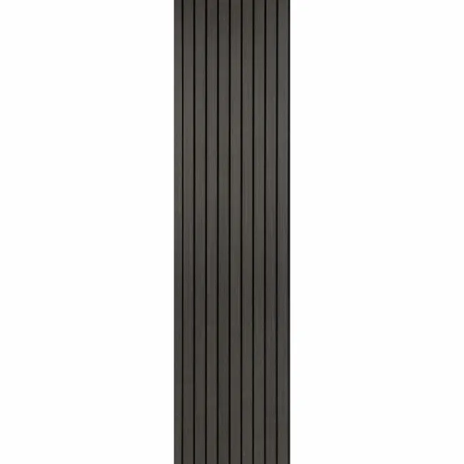 Trepanel® Noir Black Wide Slat Acoustic Wood Wall Panels