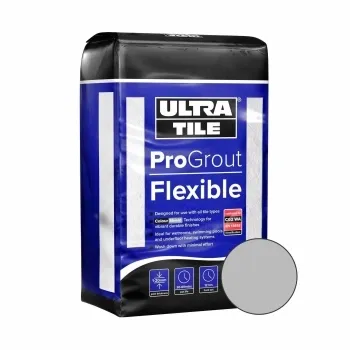 Ultra Tile Fix Silver Grey ProGrout Flexible 3KG