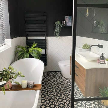 Rhian Blanco White Ceramic White Matt Brick Wall Tiles