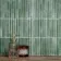 Meraki Turquoise Green Gloss Kitt-Kat Mosaic Effect Wall Tiles