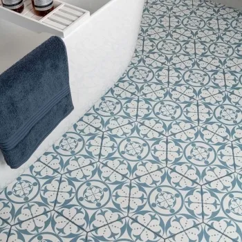 Kendal Hexagon Satin Pattern Wall and Floor Tiles