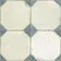 Octagon Effect Marine Blue Matt Vintage Pattern Wall and Floor Tiles