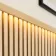Trepanel® Oak Wood Acoustic Wall Panel Trims with Lighting Option