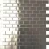Metal Brick Shaped Mosaic Tiles