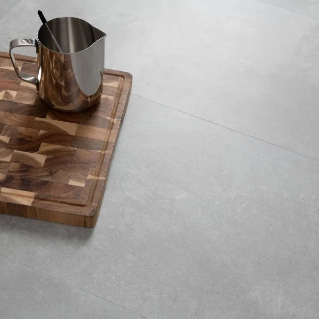 Trepanel Lux Mid Grey LVT Stone Effect SPC Vinyl Flooring