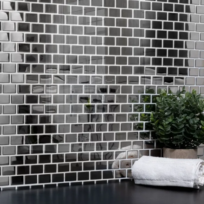 Jrangsu Polished Mosaic Oriental Stainless Steel Tiles Mosaic Tiles