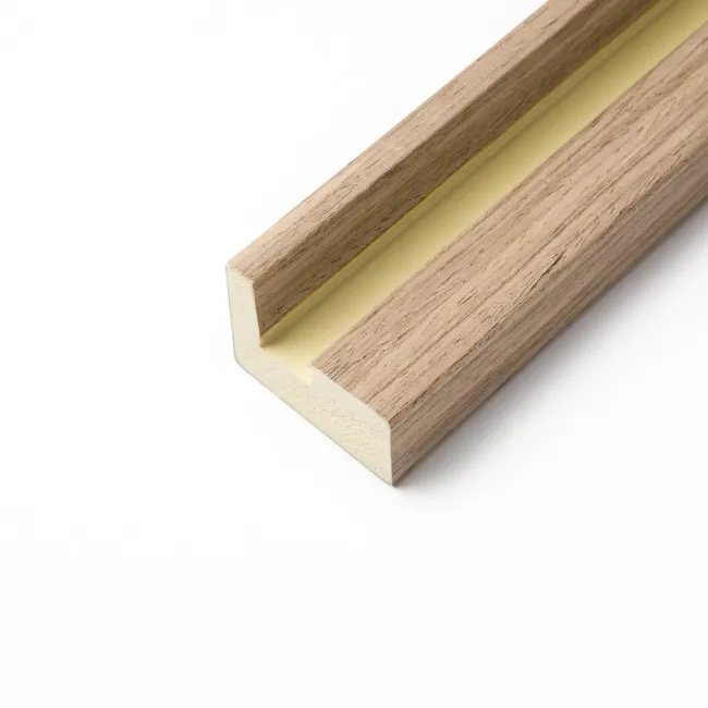 Trepanel® Smoked Oak Wood Acoustic Wall Panel Trims with Lighting Option