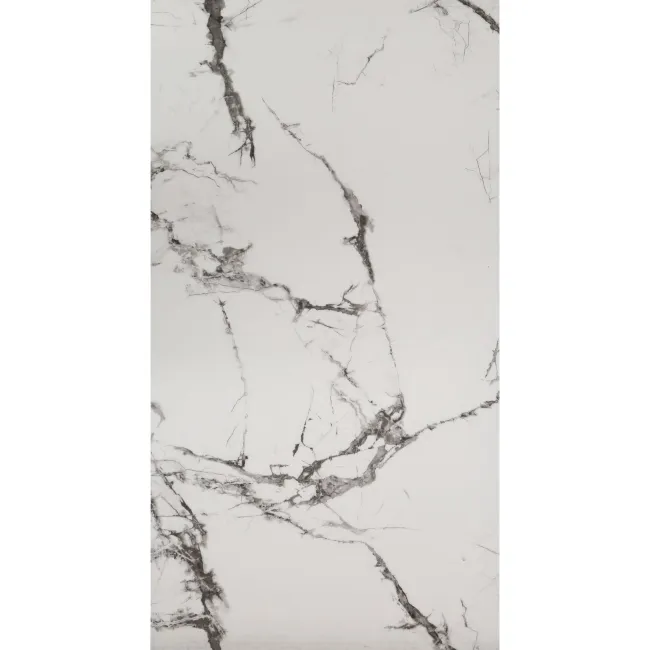 Trepanel Aqua Luxe® Calacatta Marble Effect Satin Embossed SPC Wall Panel 4 Pack (Covers 2.80 SQM)