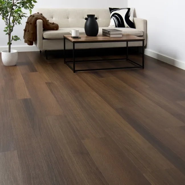 Trepanel Lux Walnut LVT Wood Effect Plank SPC Vinyl Flooring