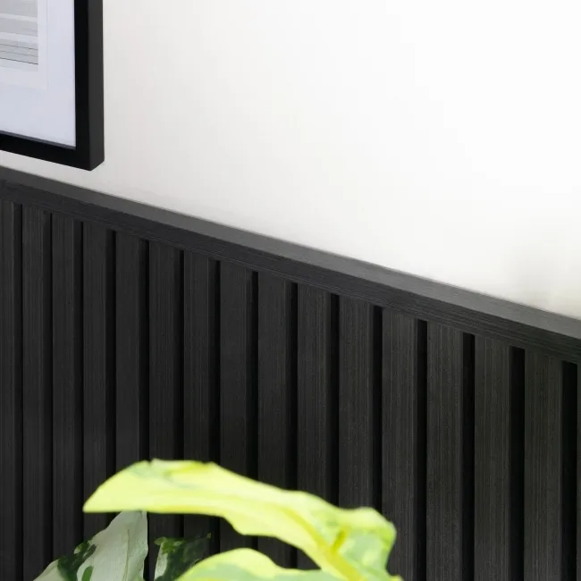 Trepanel® Black Wood Acoustic Wall Panel Trims