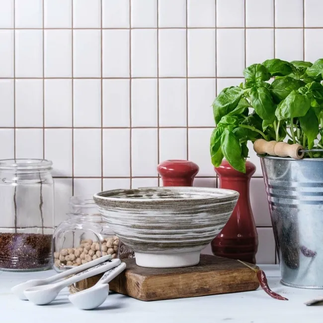 Pixel White Brick Matt 23x48 Mosaic Tiles
