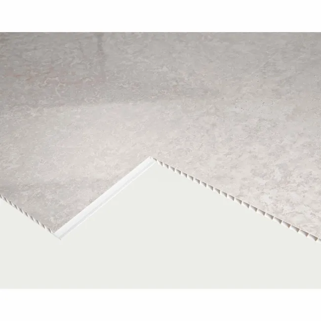 Trepanel Aqua® Gloss Ivory Travertine Effect PVC Shower Wall Panel