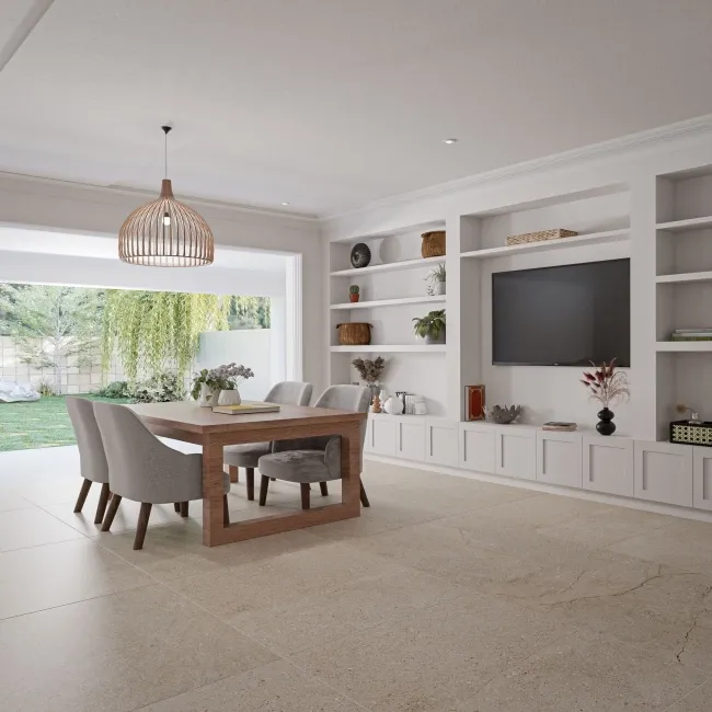 Ambleside Beige Matt Stone Effect Wall and Floor Tiles