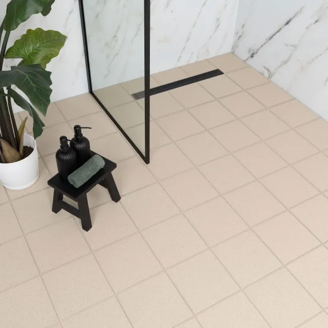 Titanium Matt Limestone Beige Floor Tiles