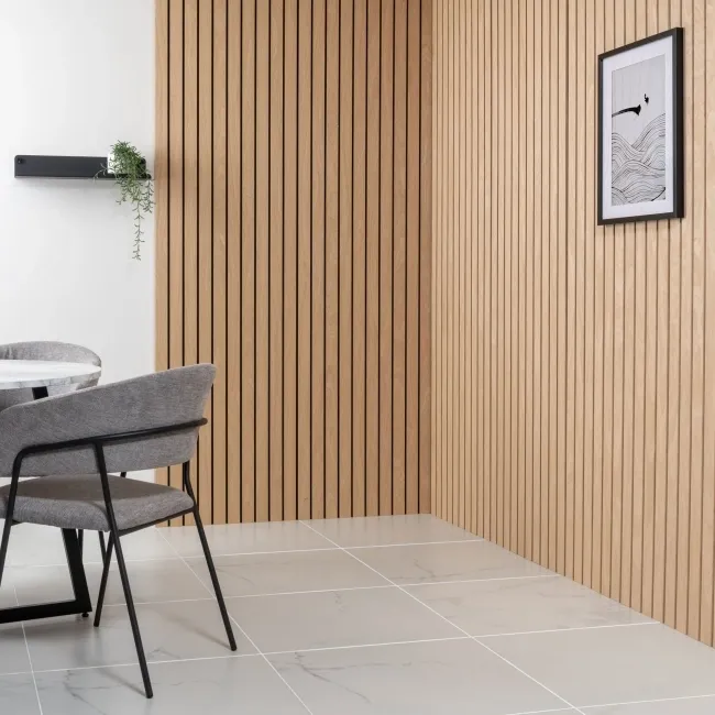 Trepanel XL® 3m Oak Wide Acoustic Wood Slat Panels