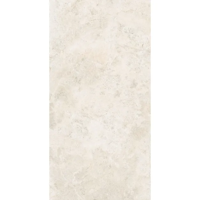 Fargo White Matt Stone Effect Anti Slip Wall and Floor Tiles 600x300