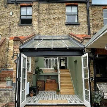 Scintilla Black Star Pattern Tiles