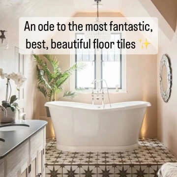 Scintilla Black Star Pattern Tiles