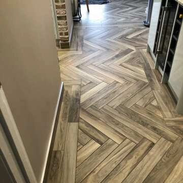 Bosco Castagno Wood Effect Porcelain Floor Tiles