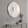 Trepanel Customise® Aluminium Framed Round Mirror Bronze 800mm