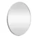 Trepanel Customise® Aluminium Framed Round Mirror Brushed Silver 800mm
