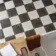 Moiety Black and White Matt Chequer Pattern Floor Tiles
