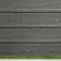LuxeLine® Grey Embossed Woodgrain Shiplap Composite Wall Cladding - 2.9M
