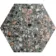 Terrazzo Hexagon Mineral Green Porcelain Wall and Floor Tiles